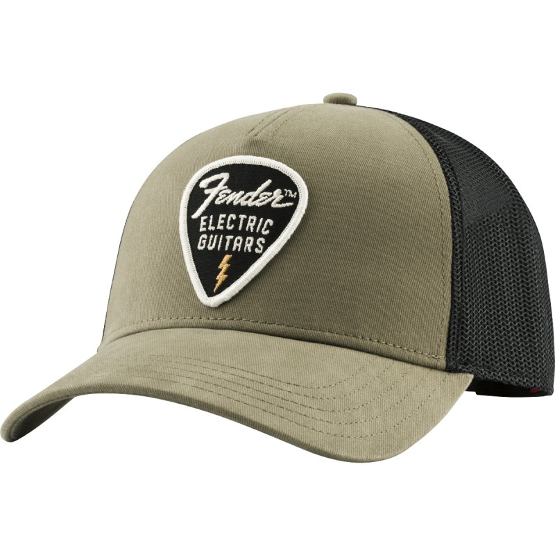 Fender Snap Back Pick Patch Hat - Cappellino Fender