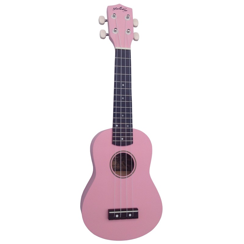 Molokai UK100 PK Ukulele Soprano - Rosa