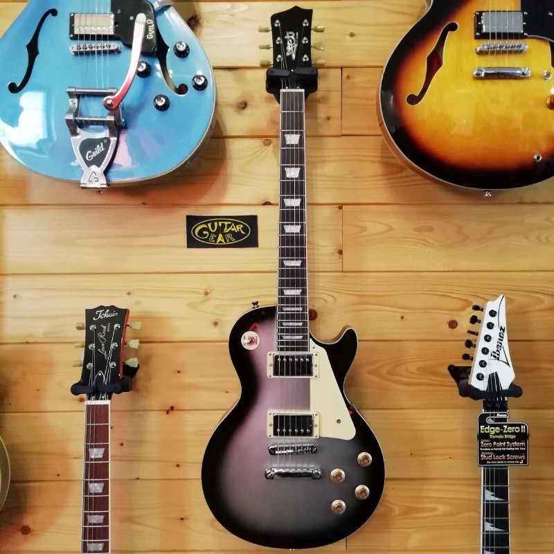 JET GUITARS - JL500 Silver Burst - Les Paul Style