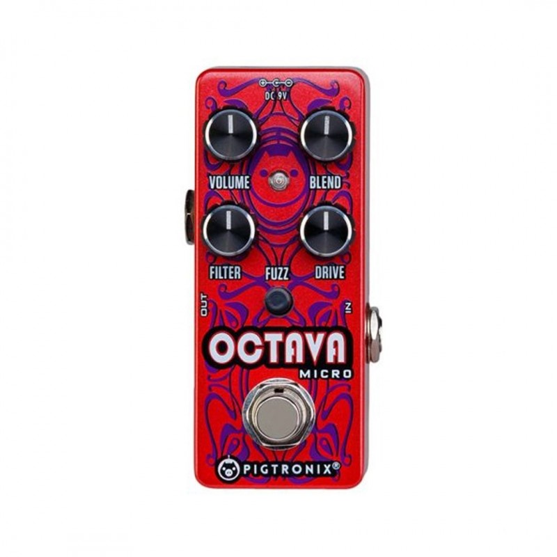 Pigtronix Octava Micro  - pedale octaver fuzz distortion
