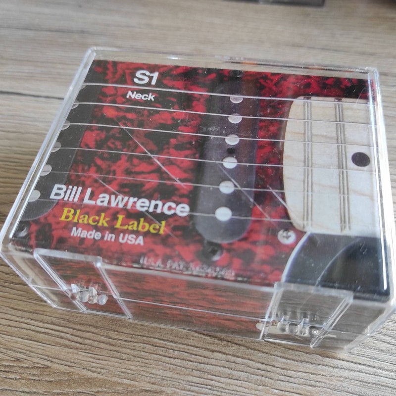 BILL LAWRENCE S1 Single coil Neck pickup - Nero