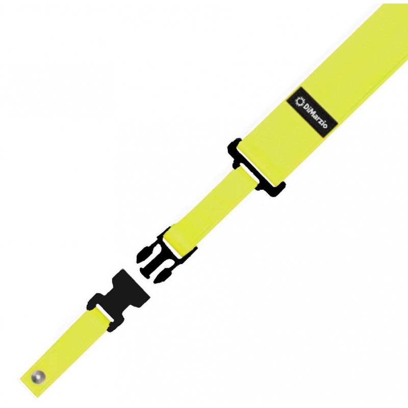 DIMARZIO Tracolla Nylon ClipLock - Giallo