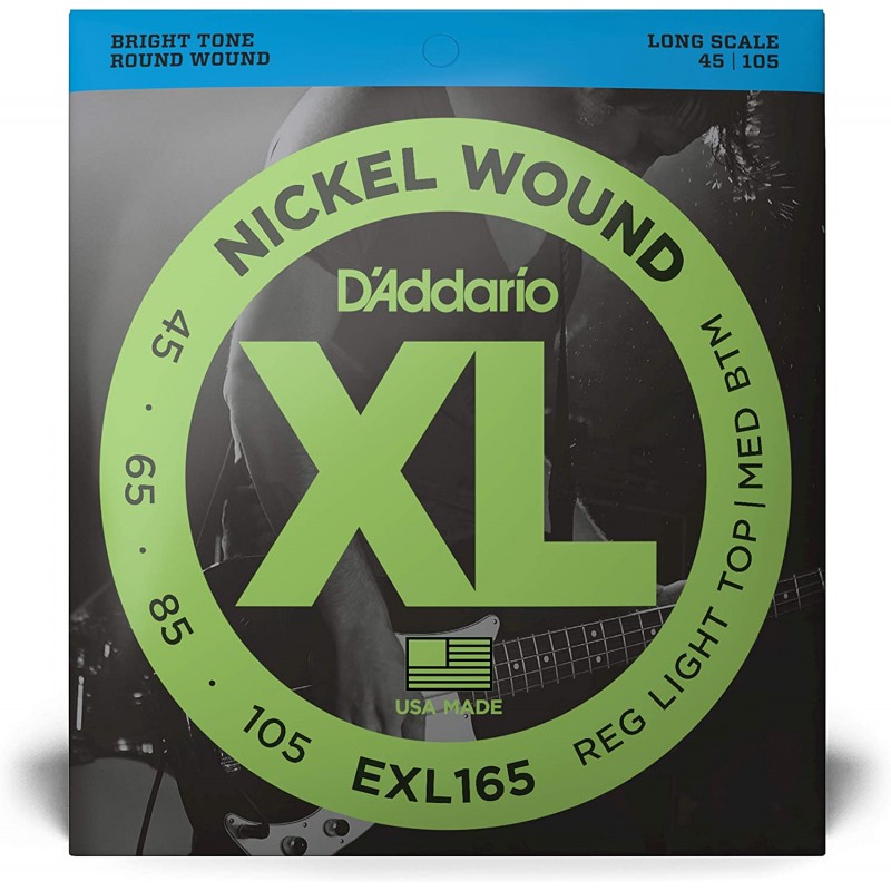 D'ADDARIO EXL165 - Muta Basso Elettrico 4 Corde 045-105