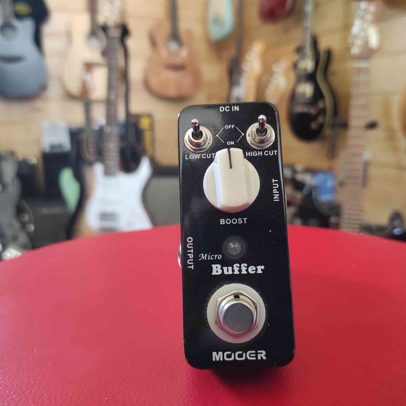 MOOER Micro Buffer - Pedale Buffer/Booster per Chitarra