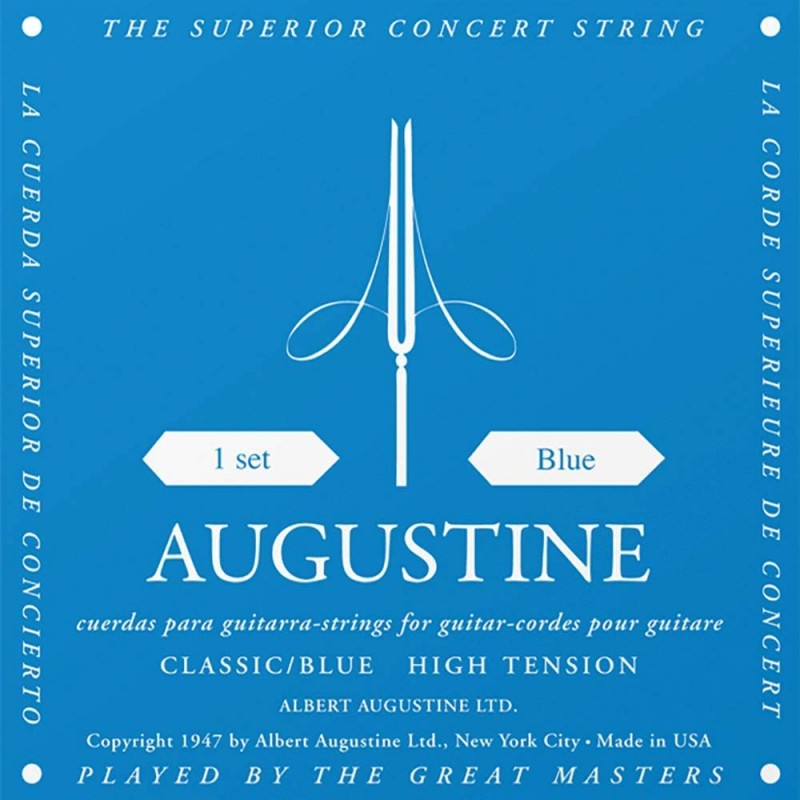 AUGUSTINE Blue High Tension - Set di corde per Classica