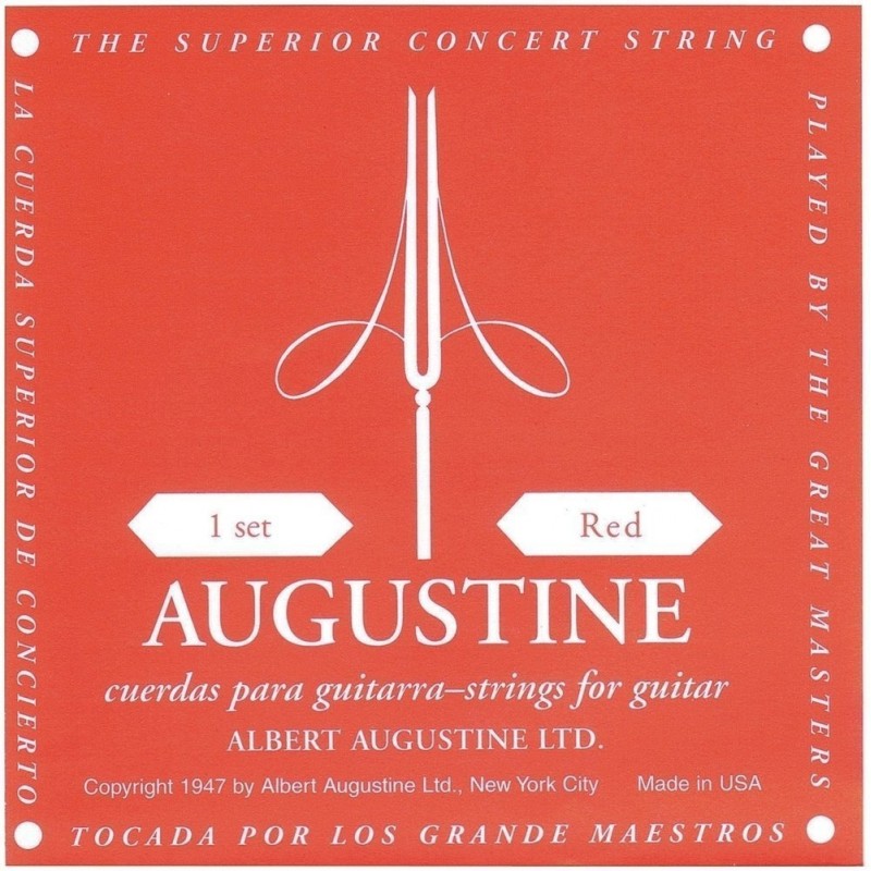AUGUSTINE Red Medium Tension - Set di corde per Classica