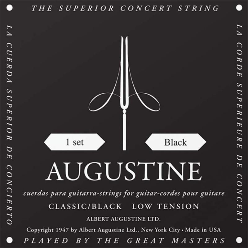 AUGUSTINE Black Low Tension - Set di corde per Classica