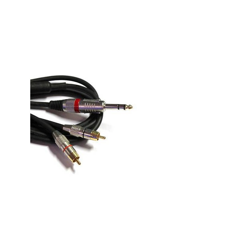 EXTREME Cavo Jack stereo / 2 RCA - 2 mt - JS2R2PRO