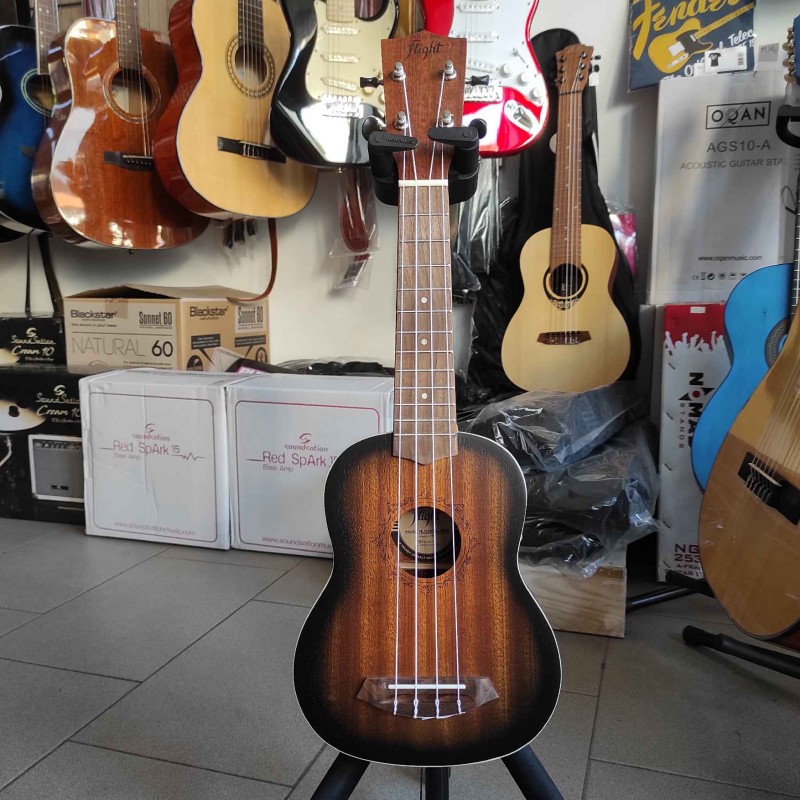 Flight - Gemstone NUS380 Soprano Ukulele - Amber