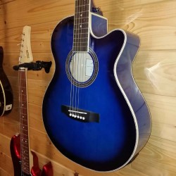 Admira INDIANA BLU - Chitarra Acustica Elettrificata - Blue